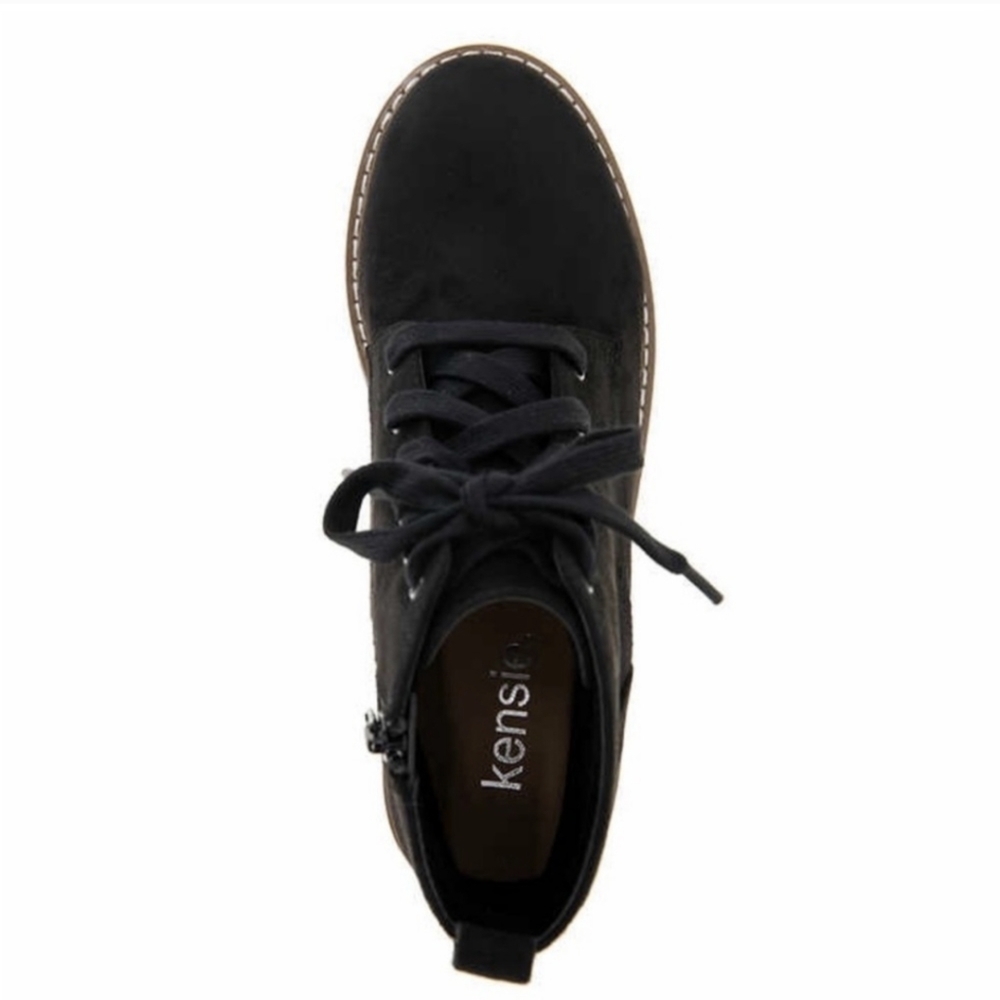 NEW Kensie KASHA Lace up Heeled Booties 9 - Picture 5 of 6